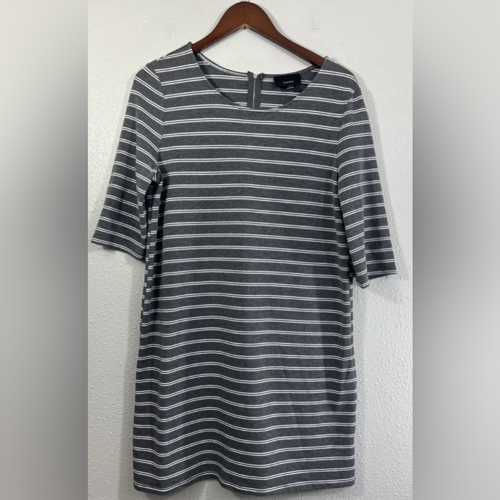 LUMIERE STRIPED DRESS